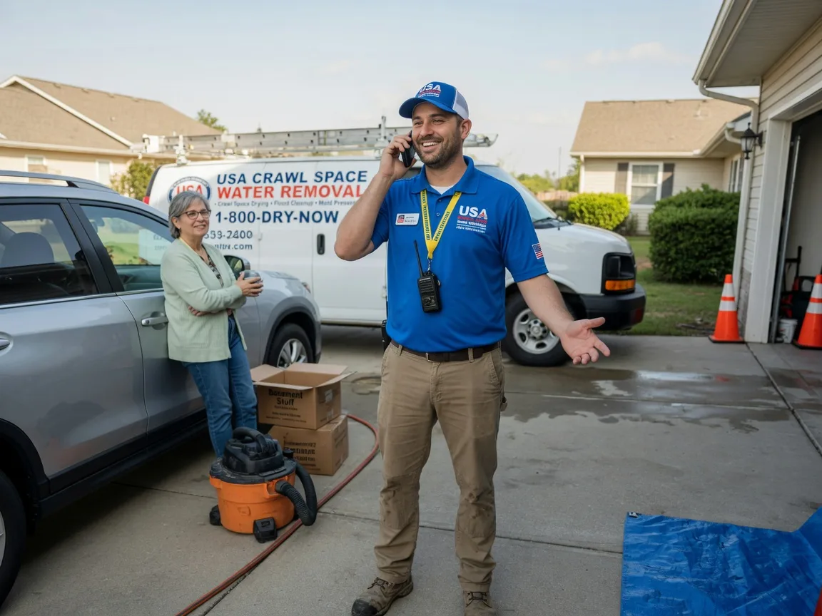 Crawl Space Water Removal Four States, WV FAQs